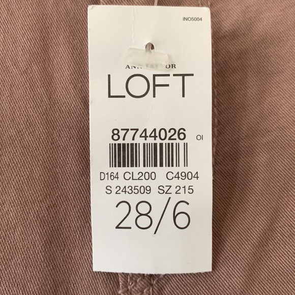 NWT LOFT Premium Tie Dye Modern Skinny Lightweight Jeans Size 6 - Picture 4 of 15